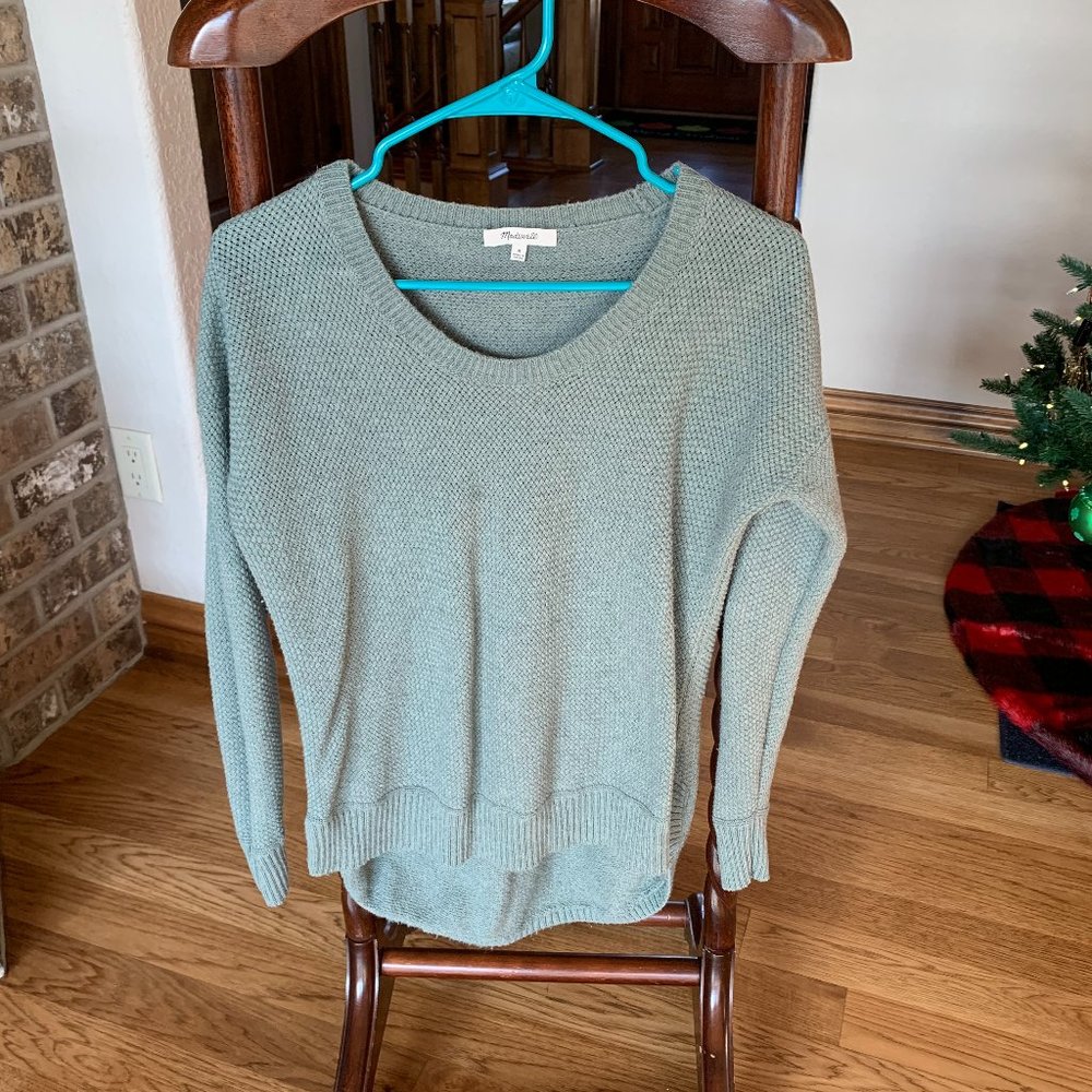 Madewell Sage Green Women's Sweater - Size Medium - Picture 1 of 2